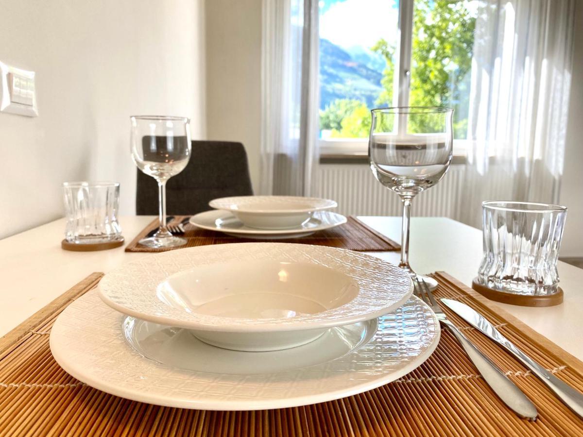 Bright Studio Apartment With Free Private Parking Merano Exterior photo